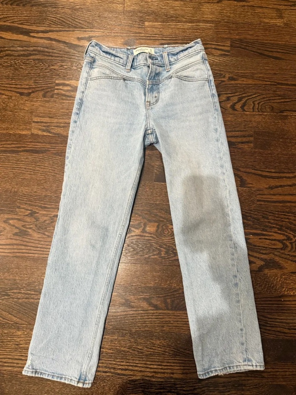 Abercrombie 90s Straight Mid Rise Jeans